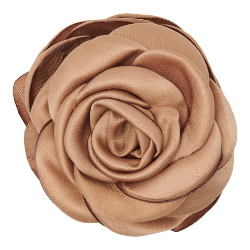 Small Satin Rose Klemme